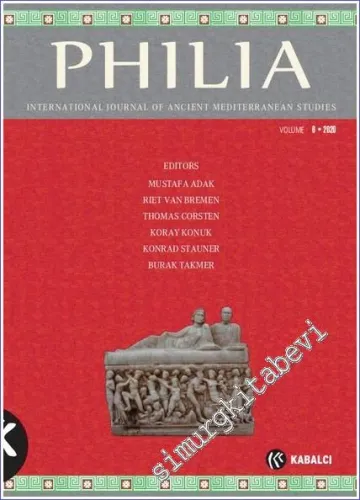 Philia: International Journal Of Ancient Mediterranean Studies  - Volume: 6        2020
