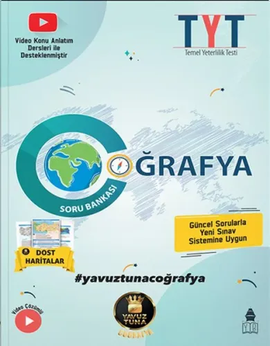 Coğrafya - Yavuz Tuna TYT Coğrafya Soru Bankası Video Çözümlü - Yavuz 