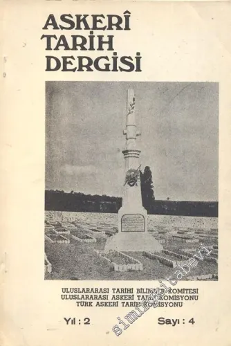 Askeri Tarih Dergisi - Yıl: 2; Eylül 1977; Sayı: 4