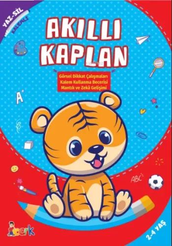 Akıllı Kaplan ;Yaz-Sil (Kalemli)