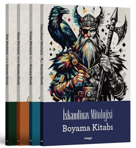 Maya Mitoloji Boyama Seti -