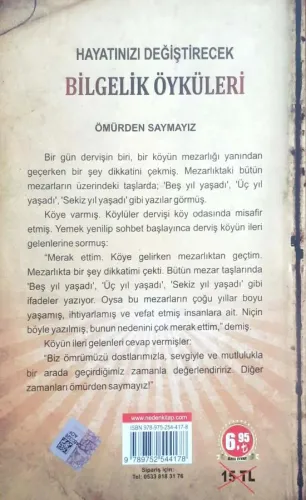 Bilgelik Öyküleri Dr.Yaşar Ateşoğlu Neden