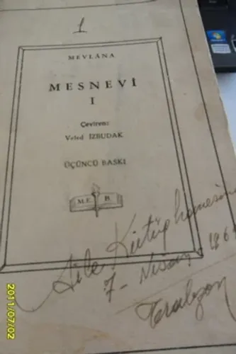 Mesnevi I Mesnevi