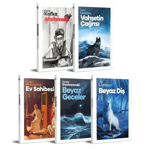 Muhteşem Dünya Romanları Serisi - 5 Kitap - Halkkitabevi