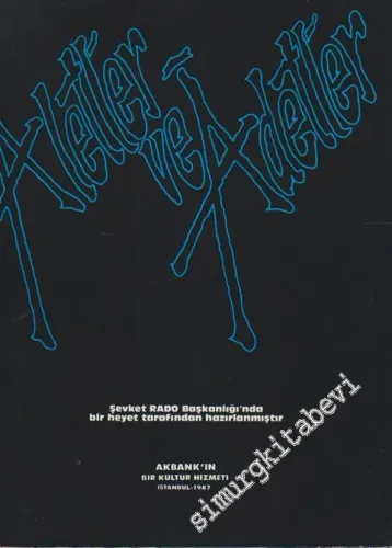 Aletler ve Adetler -        1987