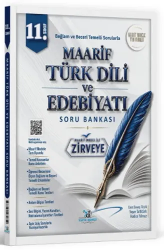 Yayın Denizi 11. Sınıf Türk Dili ve Edebiyatı Maarif Soru Bankası