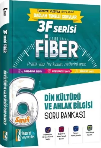 İsem Yayınları 6. Sınıf Fen Bilimleri 3F Fiber Soru Bankası