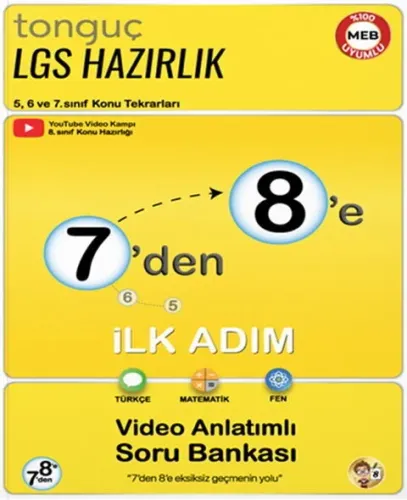 Tonguç Akademi 7`den 8`e LGS Hazırlık İlk Adım