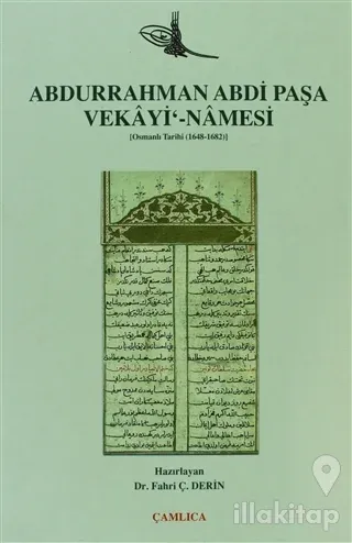 Abdurrahman Abdi Paşa Vekayi Namesi (Ciltli)