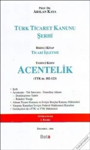 Türk Ticaret Kanunu Şerhi