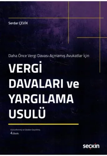 Vergi Davaları ve Yargılama Usulü