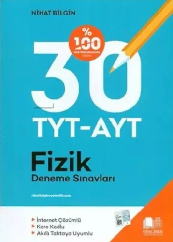 Nihat Bilgin Yayınları 9. Sınıf Fizik Konu Anlatımlı Soru Kitabı