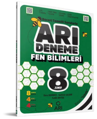 Arı Yayıncılık 8. Sınıf Fen Bilimleri Deneme
