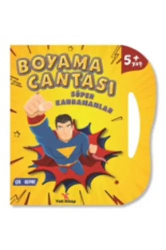 BOYAMA ÇANTASI - SÜPER KAHRAMANLAR - 5+ Yaş