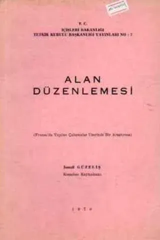 Alan Düzenlemesi