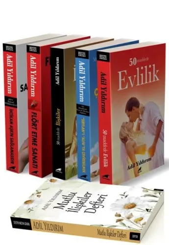 Adil Yıldırım Defter Hediyeli Kitap Seti (5 Kitap) | benlikitap.com