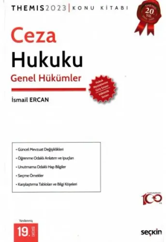 Ceza Hukuku Genel Hükümler Konu Kitabı