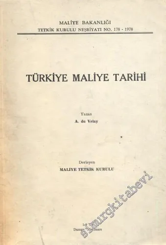 Türkiye Maliye Tarihi -