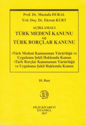 Türk Medeni Kanunu & Türk Borçlar Kanunu