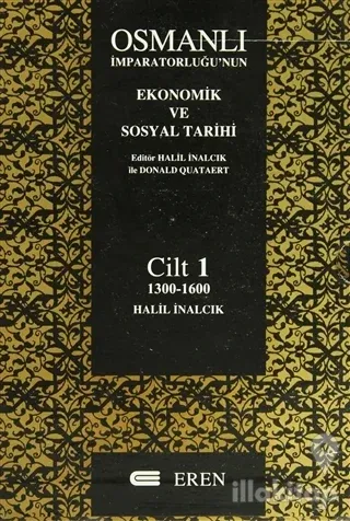 Osmanlı İmparatorluğu'nun Ekonomik ve Sosyal Tarihi 2 Cilt Takım  (Kutulu) (Ciltli)