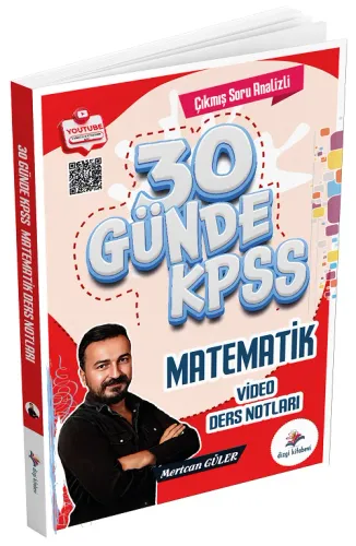 Dizgi Kitap Yayınları 2026 KPSS 30 Günde Matematik Çıkmış Soru Analizli Video Ders Notları