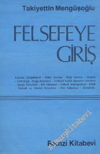 Felsefeye Giriş -