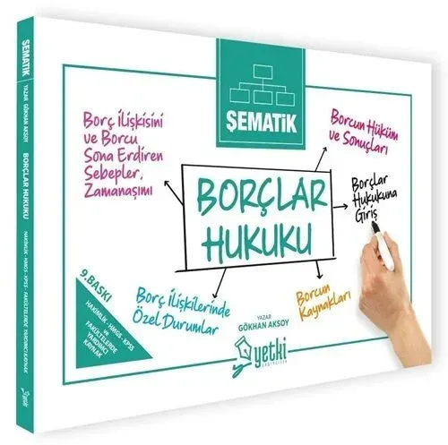 Yetki Yayınları 2026 Şematik Borçlar Hukuku Genel