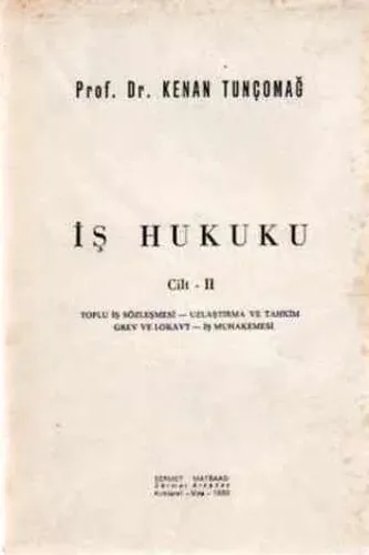 İş Hukuku Cilt II