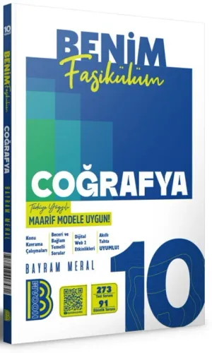 Benim Hocam Yayınları 10. Sınıf Coğrafya Benim Fasikülüm