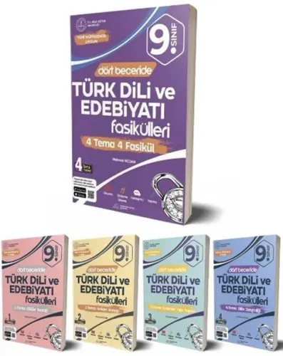 Paragrafın Şifresi Yayınları 9. Sınıf Dört Beceride Türk Dili ve Edebiyatı Fasikülleri