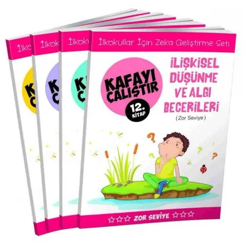 Kafayı Çalıştır Seti (4 Kitap) - Zor Seviye