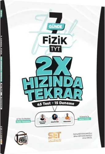 Set Yayınları TYT Fizik 2X Hızında Tekrar