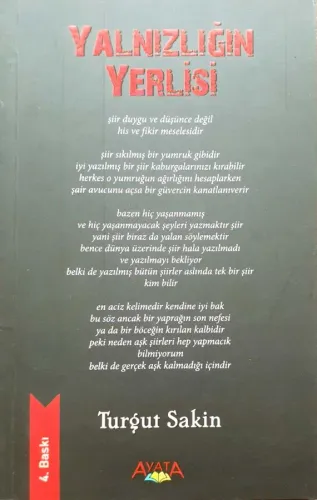 Yalnızlığın Yerlisi