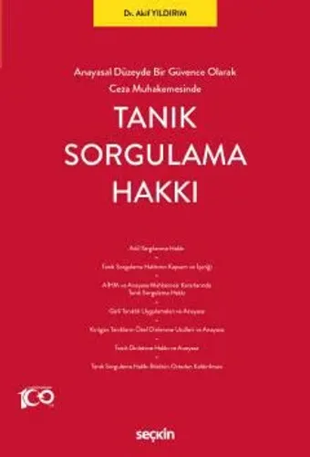 Tanık Sorgulama Hakkı