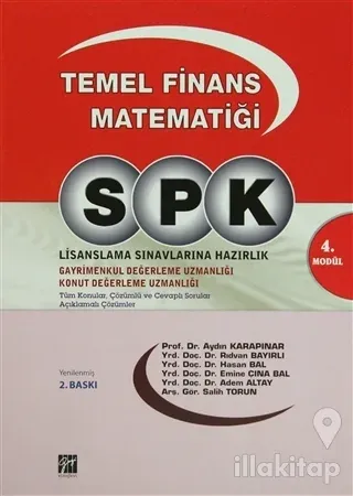 SPK Temel Finans Matematiği - 4. Modül