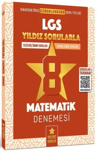 Yıldız Sorular 8. Sınıf LGS Matematik 8 Deneme Video Çözümlü Yıldız Sorular