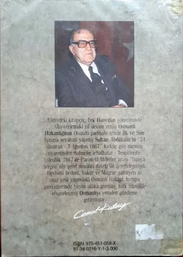 Sultan Abdülaziz'in Avrupa Seyahati Cemal Kutay Boğaziçi Üniversitesi 