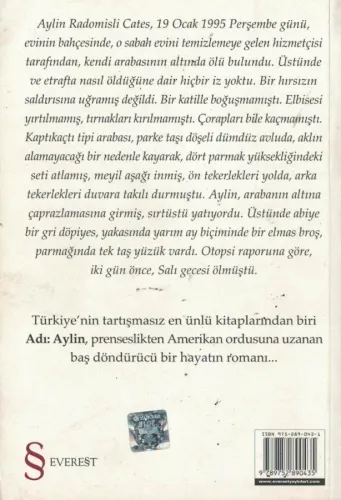 Adı: Aylin Ayşe Kulin Everest Yayınları %73 indirimli