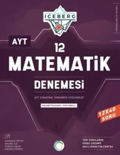Okyanus Yayınları AYT Matematik 12 Denemesi