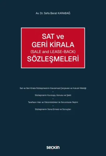 Sat ve Geri Kirala Sözleşmeleri