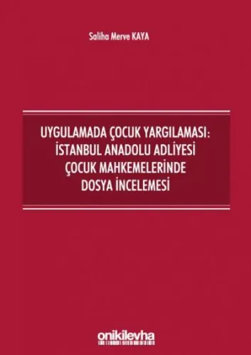 Uygulamada Çocuk Yargılaması: İstanbul Anadolu Adliyesi Çocuk Mahkemelerinde Dosya İncelemesi