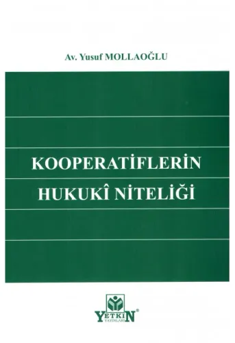 Kooperatiflerin Hukuki Niteliği