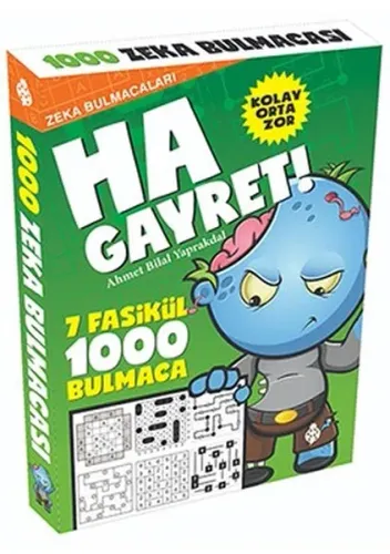 Ha Gayret! - Zeka Bulmacaları; 7 Fasikül - 1000 Bulmaca