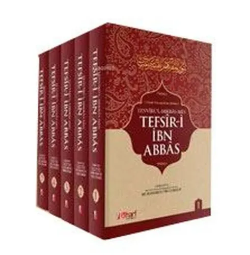 İbn Abbas Tefsiri (5 Cilt Takım);15 Hadis Kaynağından Derlenen Tefsir-i İbn Abbas