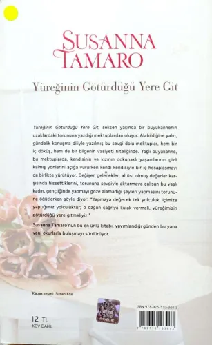 Yüreğinin Götürdüğü Yere Git Susanna Tamaro Can Klasik