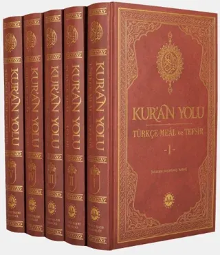 Kuran Yolu Türkçe Meal ve Tefsir (5 Cilt Takım)