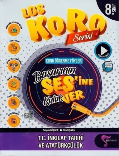 Ses Yayınları 8. Sınıf LGS T. C. İnkılap Tarihi ve Atatürkçülük Koro Serisi Föyleri