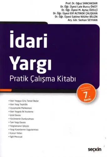İdari Yargı Pratik Çalışma Kitabı