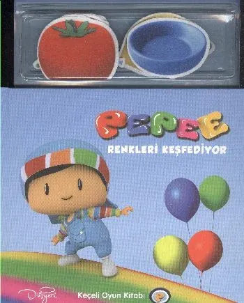 Keçeli Oyun Kitabı-Pepee Renkler Keşfediyor