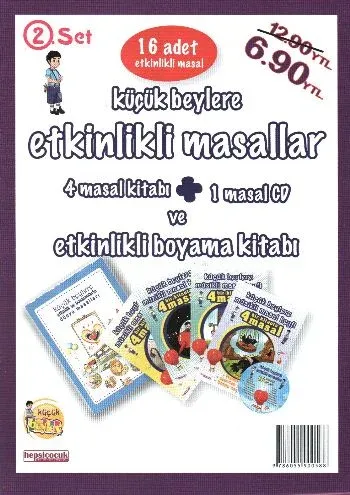 Küçük Beylere Etkinlik Masallar Seti-2
